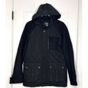 Vince Camuto Women’s‎ Mixed Media Quilted Jacket Size M